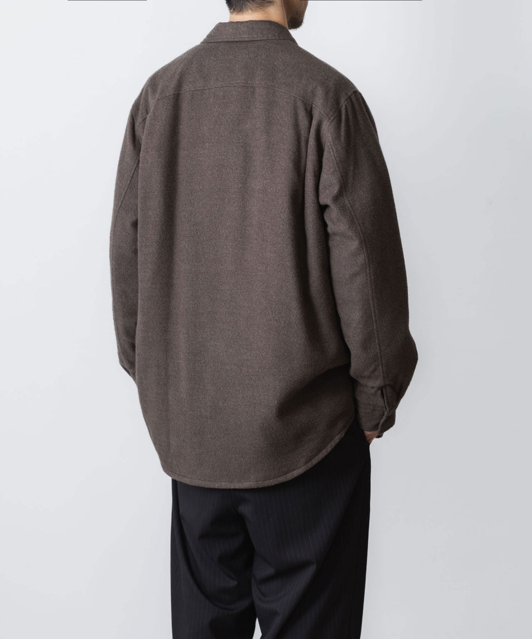 ATTACHMENT アタッチメントのRY/CO/SI FLANNEL PADDING L/S SHIRT - D.GRAYの公式通販サイトsession福岡セレクトショップ