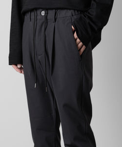 ATTACHMENT アタッチメントのNY/CO STRETCH JERSEY REGULAR FIT EASY TROUSERS - D.GRAY 公式通販サイトsession福岡セレクトショップ