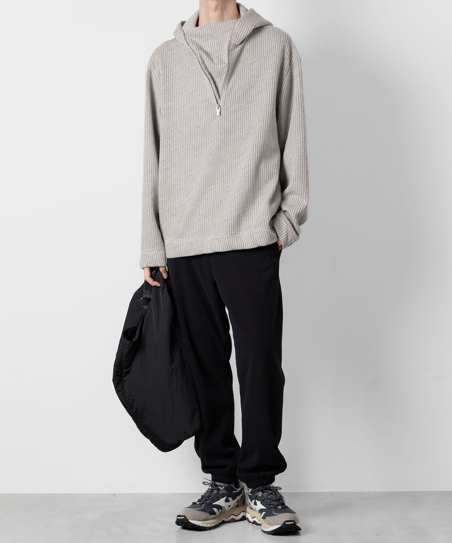 【 ATTACHMENT 】POLARTEC FLEECE TRAINING TROUSERS - BLACK