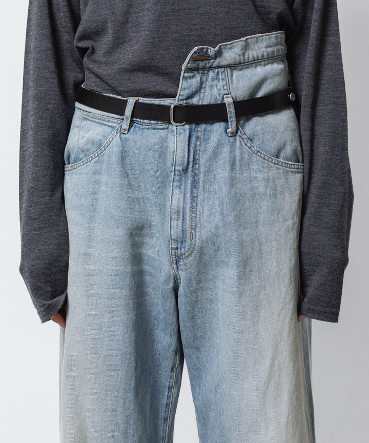 ATTACHMENT アタッチメントの11OZ DENIM FLAP JEANS - L.NAVYの公式通販サイトsession福岡セレクトショップ
