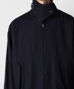 ATTACHMENT アタッチメントの2/48 WO KERSEY ZIP UP BOMBER JACKET - NAVY 公式通販サイトsession福岡セレクトショップ