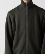 画像をギャラリービューアに読み込む, ato(アトウ)のSTAND COLLAR ZIP CARDIGAN  - KHAKI公式通販サイトsession福岡セレクトショップ
