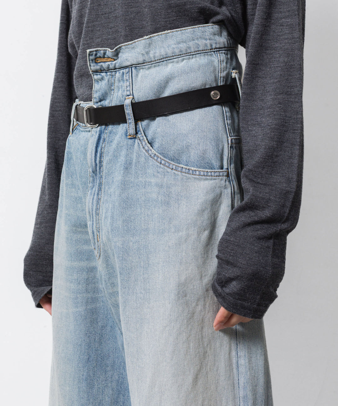 ATTACHMENT アタッチメントの11OZ DENIM FLAP JEANS - L.NAVYの公式通販サイトsession福岡セレクトショップ