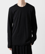 画像をギャラリービューアに読み込む, ATTACHMENT アタッチメントのPE STRETCH RIB SLIM FIT L/S TEE - BLACK 公式通販サイトsession福岡セレクトショップ
