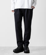 画像をギャラリービューアに読み込む, ATTACHMENT アタッチメントのPE STRETCH DOUBLE CLOTH REGULAR FIT EASY TROUSERS - NAVY 公式通販サイトsession福岡セレクトショップ
