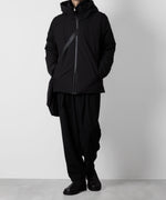 画像をギャラリービューアに読み込む, ATTACHMENT アタッチメントの3LAYER LIGHT TAFFETA HOODED DOWN JACKET - BLACK 公式通販サイトsession福岡セレクトショップ
