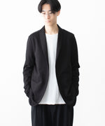 画像をギャラリービューアに読み込む, ATTACHMENT / EXCLUSIVE ITEMアタッチメントのCOTTON DOUBLE FACE STOLE CARDIGAN - BLACKの公式通販サイトsession福岡セレクトショップ
