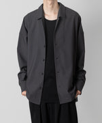 画像をギャラリービューアに読み込む, ATTACHMENT アタッチメントのPE/RY STRETCH TROPICAL OVERSIZED OPENCOLLAR L/S SHIRT - D.GRAY 公式通販サイトsession福岡セレクトショップ
