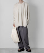 画像をギャラリービューアに読み込む, 【ATTACHMENT】ATTACHMENT アタッチメントのCOTTON DOUBLE FACE COLLARLESS CARDIGAN - OFF WHITE 公式通販サイトsession福岡セレクトショップ
