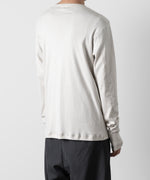 画像をギャラリービューアに読み込む, ATTACHMENT アタッチメントのSVIN CO RIB HENLEY NECK L/S TEE - OFF WHITE 公式通販サイトsession福岡セレクトショップ
