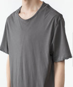 画像をギャラリービューアに読み込む, ATTACHMENT アタッチメントの100/3 HIGH TWIST JERSEY SLIM FIT S/S TEE - GRAYの公式通販サイトsession福岡セレクトショップ
