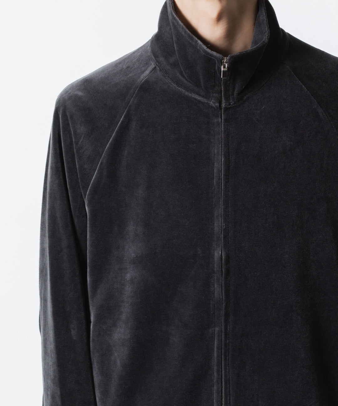ATTACHMENT アタッチメントのCO/PE VELOR JERSEY TRACK JACKET - D.GRAYの公式通販サイトsession福岡セレクトショップ