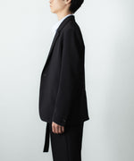 画像をギャラリービューアに読み込む, ATTACHMENT アタッチメントのPE STRETCH DOUBLE CLOTH 2B JKT - BLACKの公式通販サイトsession福岡セレクトショップ
