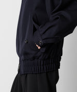 画像をギャラリービューアに読み込む, ATTACHMENT アタッチメントの2/48 WO KERSEY ZIP UP BOMBER JACKET - NAVY 公式通販サイトsession福岡セレクトショップ
