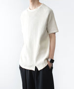 画像をギャラリービューアに読み込む, VEIN ヴェインの30//2 WAFFLE RAGLAN S/S TEE - OFF WHITEの公式通販サイトsession福岡セレクトショップ
