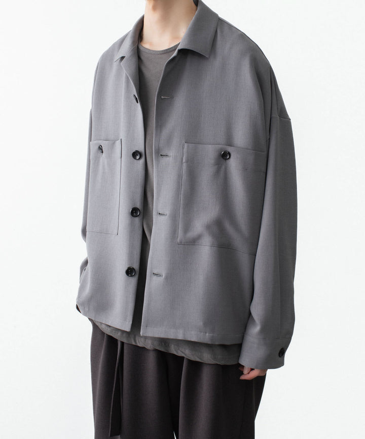 ATTACHMENT / EXCLUSIVE ITEMアタッチメントのPE LIGHT TROPICAL OVERSIZED SHIRT BLOUSON - L.GRAYの公式通販サイトsession福岡セレクトショップ