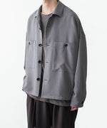 画像をギャラリービューアに読み込む, ATTACHMENT / EXCLUSIVE ITEMアタッチメントのPE LIGHT TROPICAL OVERSIZED SHIRT BLOUSON - L.GRAYの公式通販サイトsession福岡セレクトショップ
