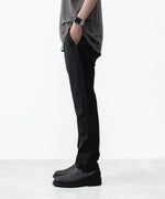 画像をギャラリービューアに読み込む, ATTACHMENT アタッチメントのWO/TA STRETCH TRO REGULAR FIT EASY TROUSERS - BLACKの公式通販サイトsession福岡セレクトショップ
