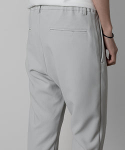 【ATTACHMENT】ATTACHMENT アタッチメントのPE STRETCH DOUBLE CLOTH REGULAR FIT EASY TROUSERS - L.GRAY 公式通販サイトsession福岡セレクトショップ
