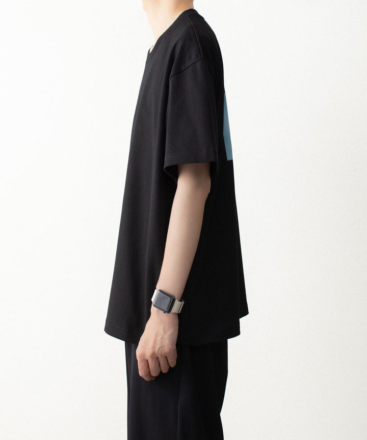 ATTACHMENT アタッチメントの100//3　JERSEY PHOTO PRINT S/S TEE - BLACKの公式通販サイトsession福岡セレクトショップ
