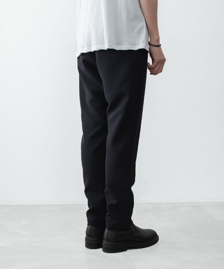 ATTACHMENT アタッチメントのPE STRETCH DOUBLE CLOTH REGULAR FIT EASY TROUSERS - BLACKの公式通販サイトsession福岡セレクトショップ