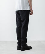 画像をギャラリービューアに読み込む, ATTACHMENT アタッチメントのPE STRETCH DOUBLE CLOTH REGULAR FIT EASY TROUSERS - BLACKの公式通販サイトsession福岡セレクトショップ
