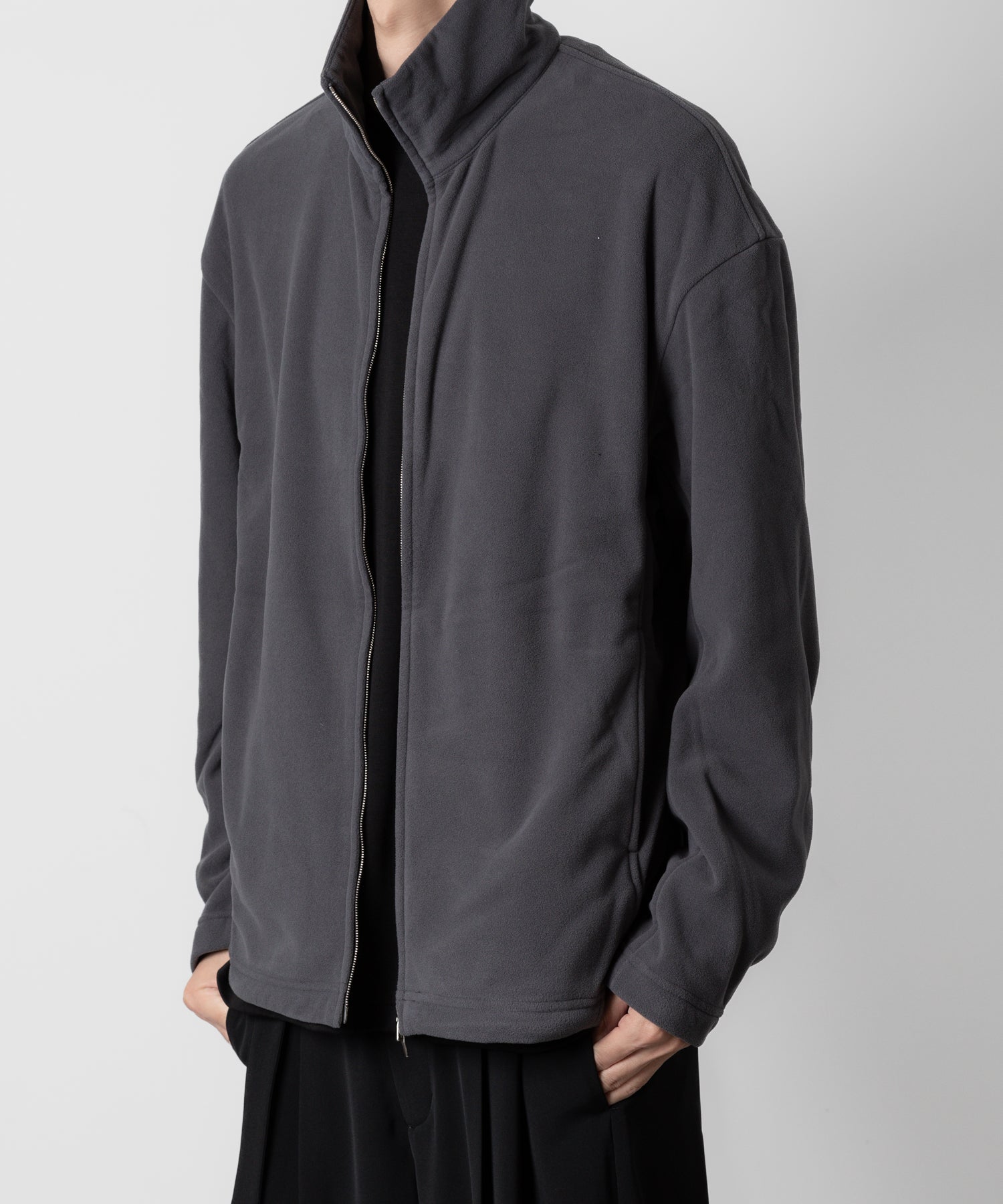 ATTACHMENT アタッチメントのPOLARTEC FLEECE TRACK JACKET - GRAY 公式通販サイトsession福岡セレクトショップ