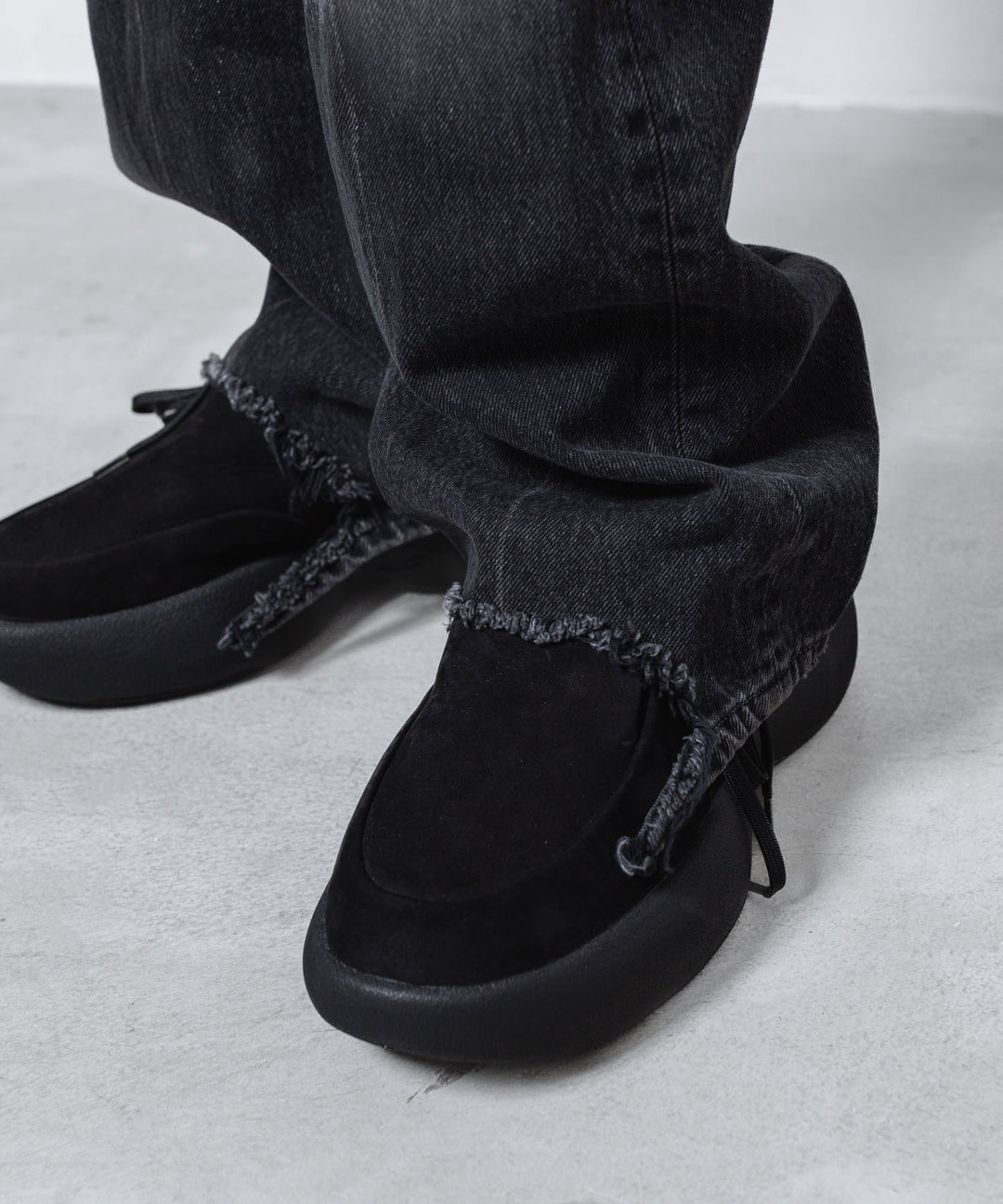 VEIN ヴェインの13OZ DENIM BOOT CUT TROUSERS - BLACKの公式通販サイトsession福岡セレクトショップ