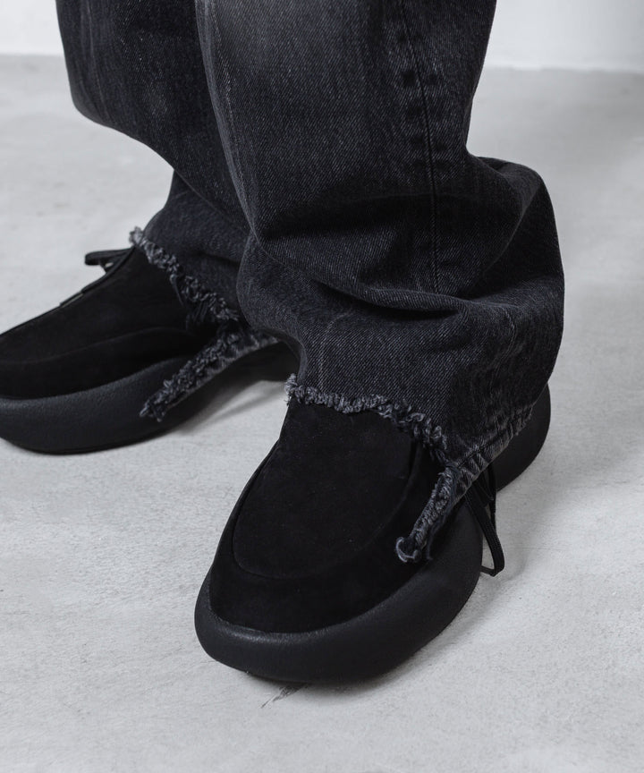 VEIN ヴェインの13OZ DENIM BOOT CUT TROUSERS - BLACKの公式通販サイトsession福岡セレクトショップ