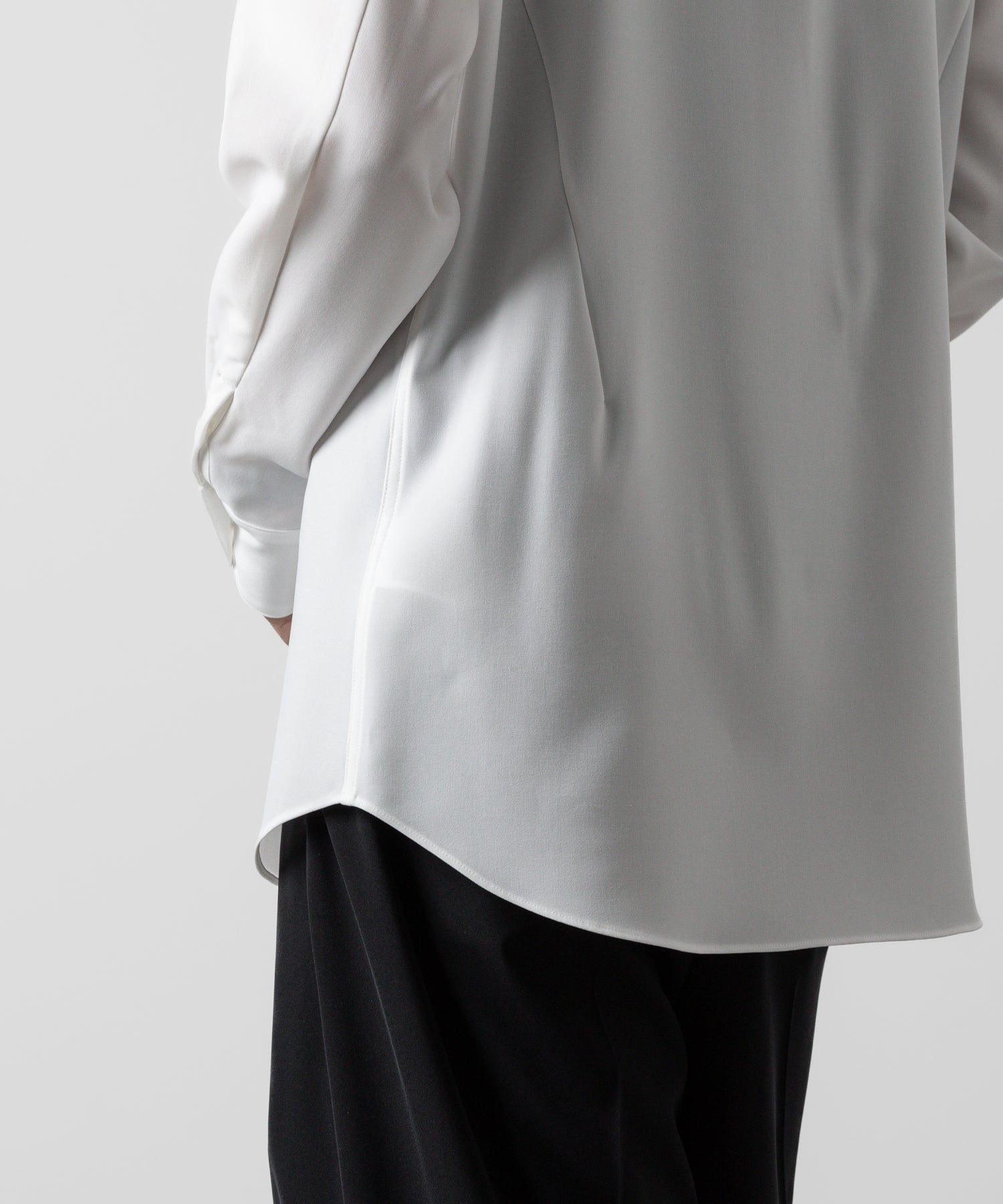 ATTACHMENT アタッチメントのPE STRETCH VIYELLA REGULAR COLLAR DRESS SHIRT - WHITE 公式通販サイトsession福岡セレクトショップ