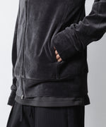 画像をギャラリービューアに読み込む, ATTACHMENT アタッチメントのCO/PE VELOR JERSEY TRACK JACKET - D.GRAYの公式通販サイトsession福岡セレクトショップ
