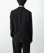 画像をギャラリービューアに読み込む, ATTACHMENT アタッチメントのPE STRETCH DOUBLE CLOTH 2B JKT - BLACKの公式通販サイトsession福岡セレクトショップ
