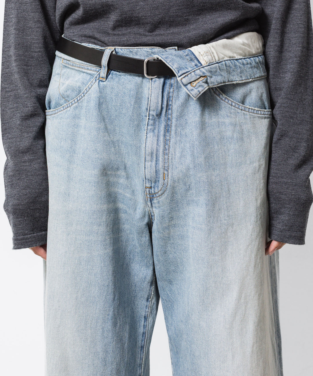 ATTACHMENT アタッチメントの11OZ DENIM FLAP JEANS - L.NAVYの公式通販サイトsession福岡セレクトショップ