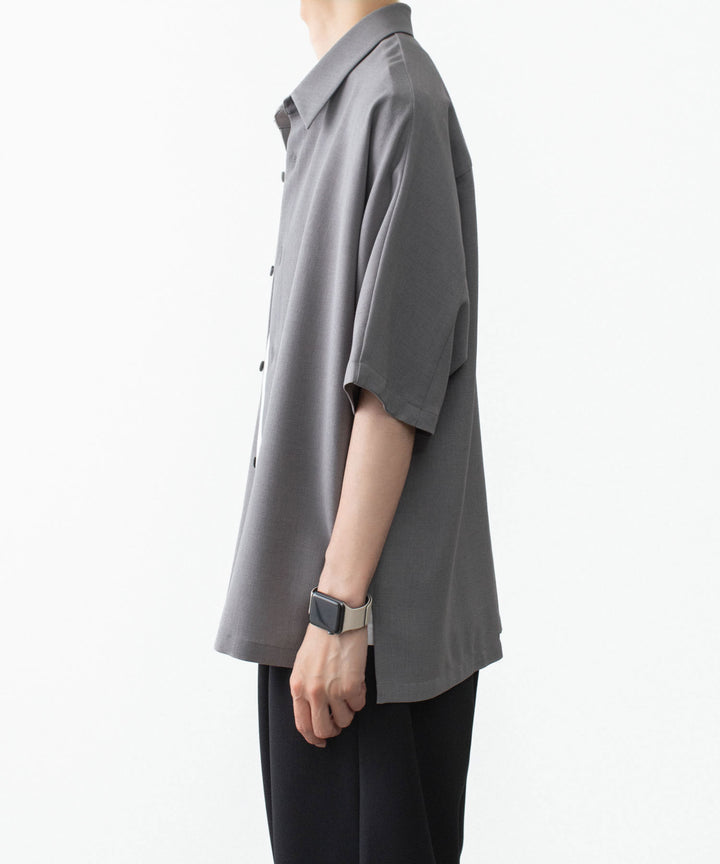 ATTACHMENT / EXCLUSIVE ITEMアタッチメントのPE LIGHT TROPICAL DOLMAN SLEEVE REGULAR COLLAR SHIRT S/S - L.GRAYの公式通販サイトsession福岡セレクトショップ