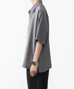 画像をギャラリービューアに読み込む, ATTACHMENT / EXCLUSIVE ITEMアタッチメントのPE LIGHT TROPICAL DOLMAN SLEEVE REGULAR COLLAR SHIRT S/S - L.GRAYの公式通販サイトsession福岡セレクトショップ
