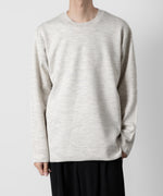 画像をギャラリービューアに読み込む, ATTACHMENT アタッチメントのWOxPE DOUBLE FACE KNIT CREWNECK PULLOVER L/S - OFF WHITE 公式通販サイトsession福岡セレクトショップ
