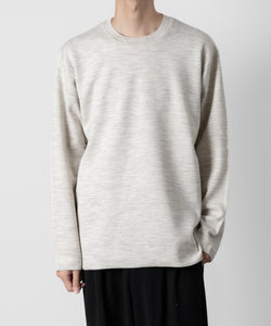 ATTACHMENT アタッチメントのWOxPE DOUBLE FACE KNIT CREWNECK PULLOVER L/S - OFF WHITE 公式通販サイトsession福岡セレクトショップ