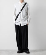 画像をギャラリービューアに読み込む, ATTACHMENT アタッチメントのPE STRETCH VIYELLA REGULAR COLLAR DRESS SHIRT - WHITE 公式通販サイトsession福岡セレクトショップ
