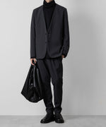 画像をギャラリービューアに読み込む, ATTACHMENT アタッチメントのNY/CO STRETCH JERSEY REGULAR FIT EASY TROUSERS - D.GRAY 公式通販サイトsession福岡セレクトショップ
