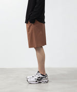 画像をギャラリービューアに読み込む, ATTACHMENT アタッチメントのCOTTON DOUBLE FACE EASY SHORTS - BROWNの公式通販サイトsession福岡セレクトショップ

