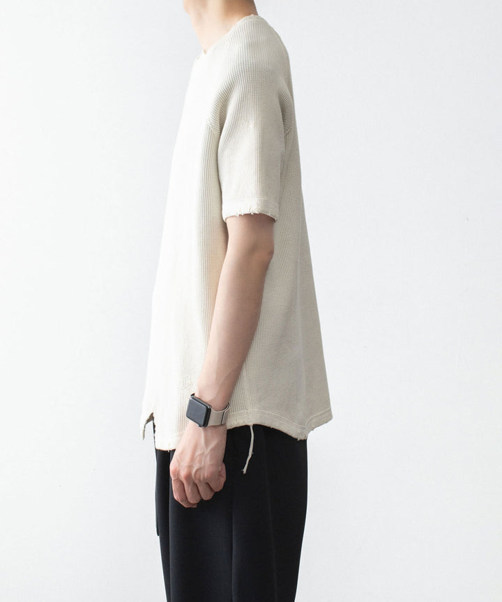 VEIN ヴェインの30//2 WAFFLE RAGLAN S/S TEE - OFF WHITEの公式通販サイトsession福岡セレクトショップ