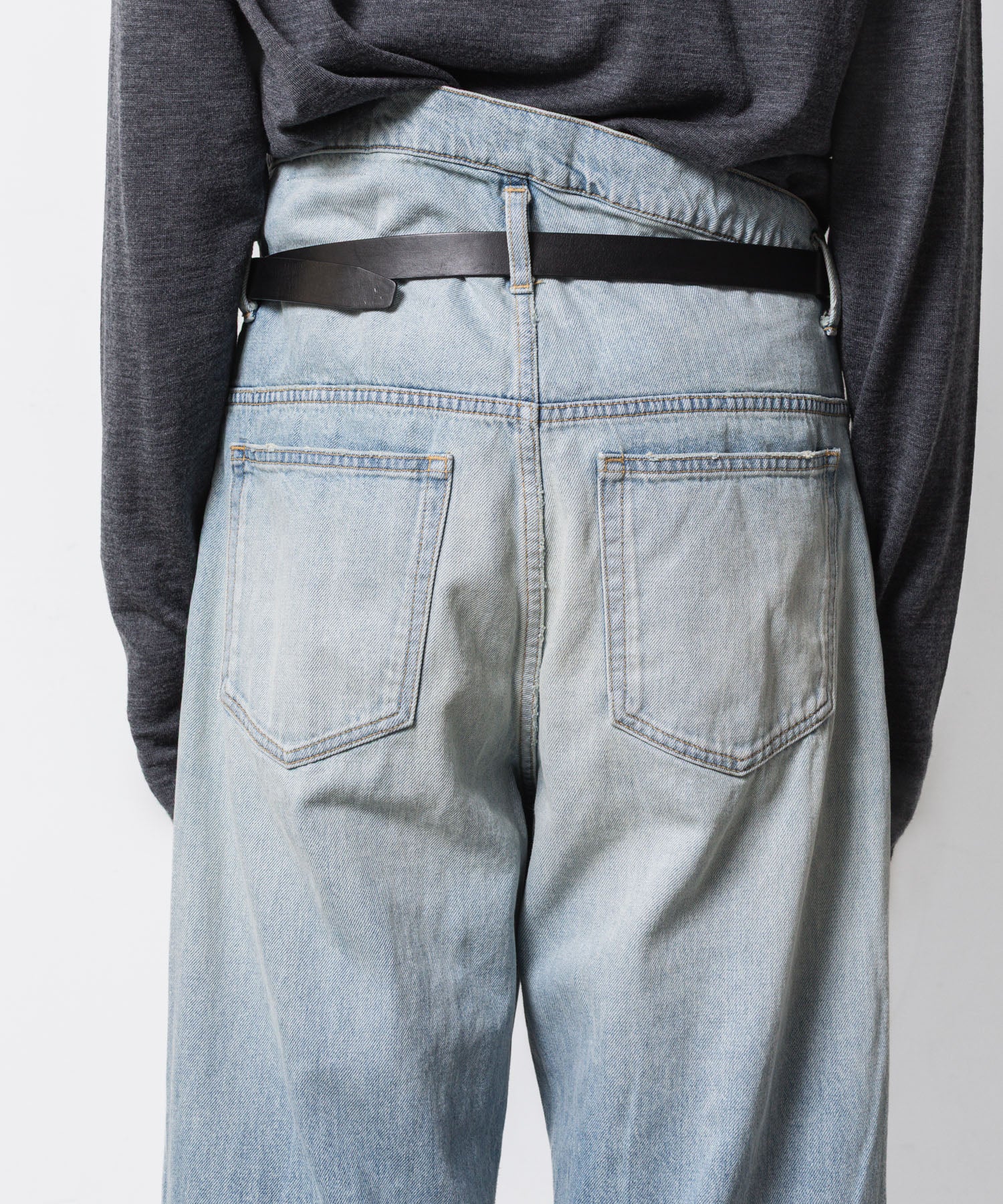 ATTACHMENT アタッチメントの11OZ DENIM FLAP JEANS - L.NAVYの公式通販サイトsession福岡セレクトショップ