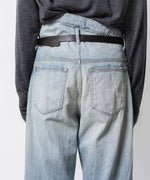 画像をギャラリービューアに読み込む, ATTACHMENT アタッチメントの11OZ DENIM FLAP JEANS - L.NAVYの公式通販サイトsession福岡セレクトショップ
