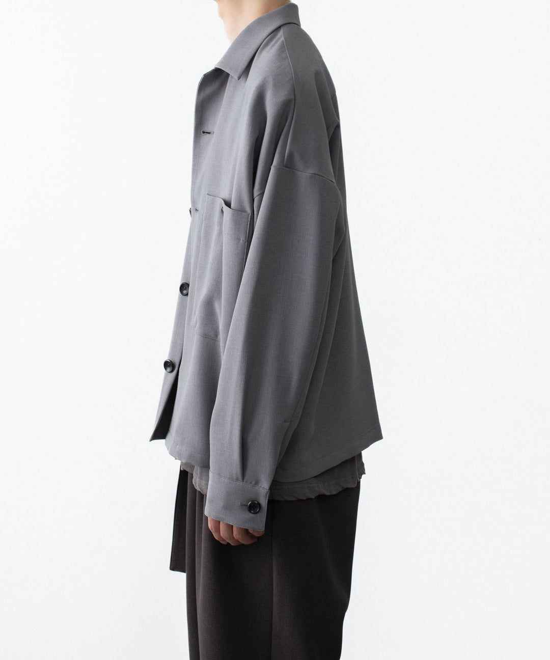 ATTACHMENT / EXCLUSIVE ITEMアタッチメントのPE LIGHT TROPICAL OVERSIZED SHIRT BLOUSON - L.GRAYの公式通販サイトsession福岡セレクトショップ