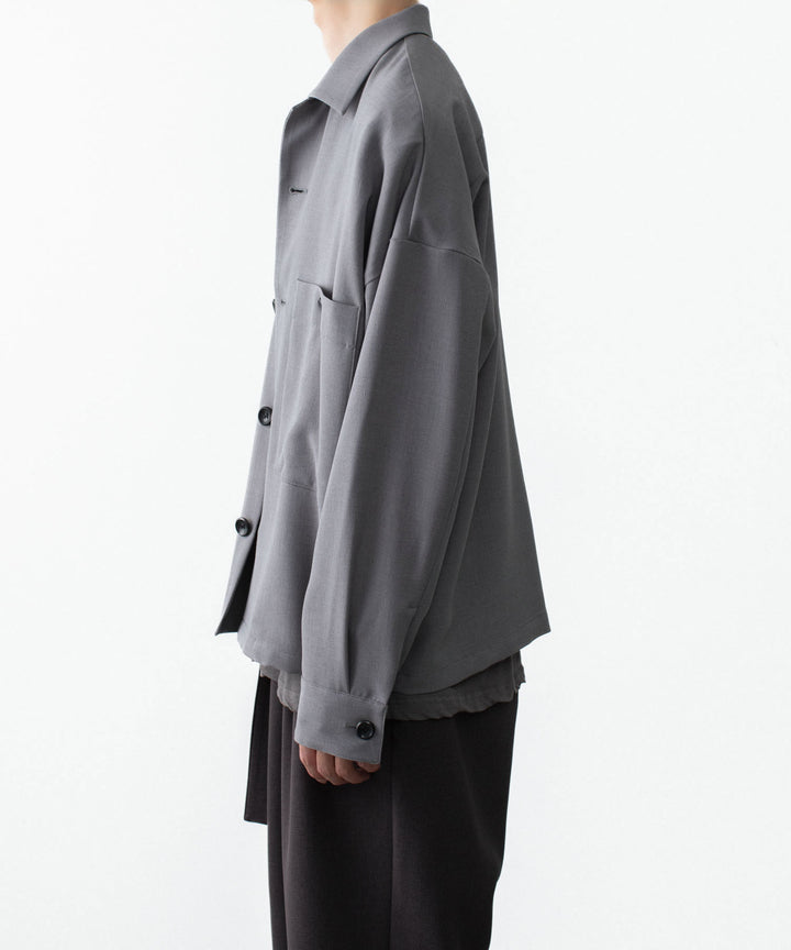 ATTACHMENT / EXCLUSIVE ITEMアタッチメントのPE LIGHT TROPICAL OVERSIZED SHIRT BLOUSON - L.GRAYの公式通販サイトsession福岡セレクトショップ