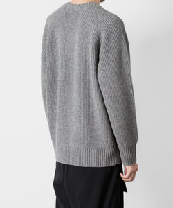 ATTACHMENT アタッチメントのBRITISH WO KNIT CREWNECK  PULLOVER - X.GRAY 公式通販サイトsession福岡セレクトショップ