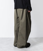 画像をギャラリービューアに読み込む, VEIN ヴェインのCOTTON MOLESKIN 3D FILED TROUSERS - KHAKIの公式通販サイトsession福岡セレクトショップ
