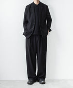 画像をギャラリービューアに読み込む, ATTACHMENT アタッチメントのSOFT PIQUE S/S POLO - BLACKの公式通販サイトsession福岡セレクトショップ
