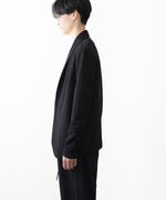 画像をギャラリービューアに読み込む, ATTACHMENT / EXCLUSIVE ITEMアタッチメントのCOTTON DOUBLE FACE STOLE CARDIGAN - BLACKの公式通販サイトsession福岡セレクトショップ
