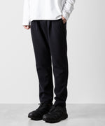 画像をギャラリービューアに読み込む, ATTACHMENT アタッチメントのPE STRETCH DOUBLE CLOTH REGULAR FIT EASY TROUSERS - NAVY 公式通販サイトsession福岡セレクトショップ
